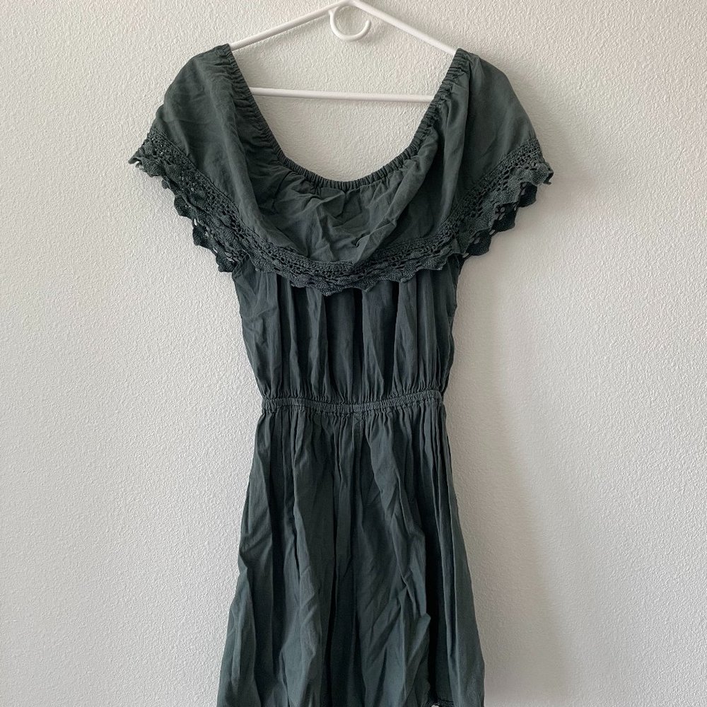Dark Gray Romper
